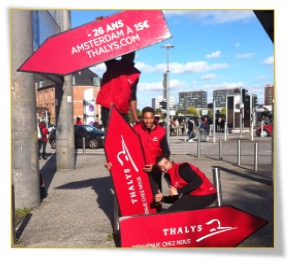 Thalys — activation menée par CGA Agency